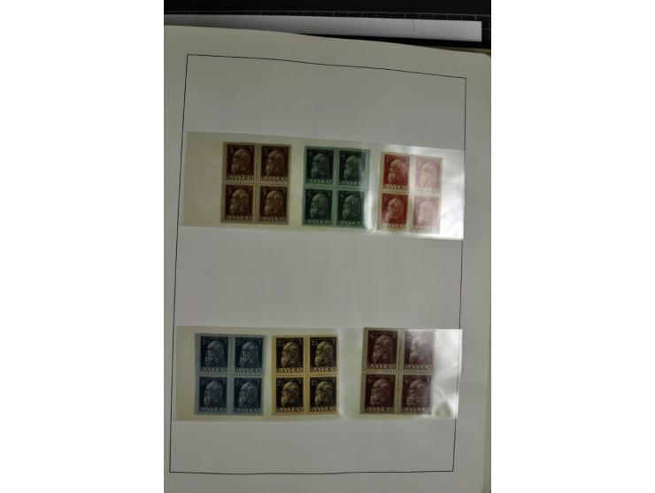 1872/1945, vorwiegend ungebrauchte und gestempelte Sammlung, beginnend mit einem guten Teil Brustschilde dabei Mi.-Nr. 1-2 un