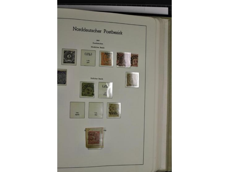 1872/1945, vorwiegend ungebrauchte und gestempelte Sammlung, beginnend mit einem guten Teil Brustschilde dabei Mi.-Nr. 1-2 un