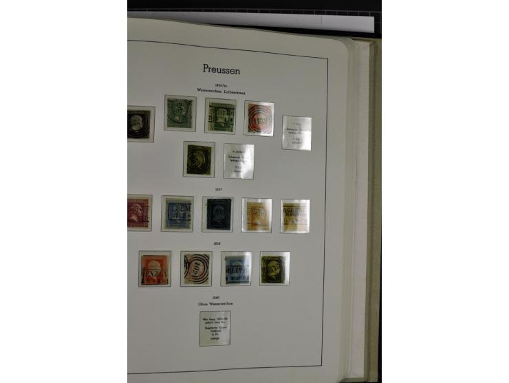 1872/1945, vorwiegend ungebrauchte und gestempelte Sammlung, beginnend mit einem guten Teil Brustschilde dabei Mi.-Nr. 1-2 un