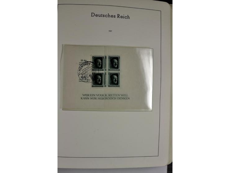 1872/1945, vorwiegend ungebrauchte und gestempelte Sammlung, beginnend mit einem guten Teil Brustschilde dabei Mi.-Nr. 1-2 un