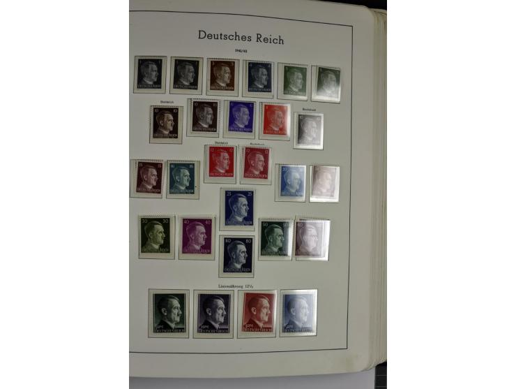 1872/1945, vorwiegend ungebrauchte und gestempelte Sammlung, beginnend mit einem guten Teil Brustschilde dabei Mi.-Nr. 1-2 un