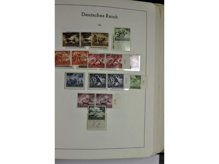 1872/1945, vorwiegend ungebrauchte und gestempelte Sammlung, beginnend mit einem guten Teil Brustschilde dabei Mi.-Nr. 1-2 un