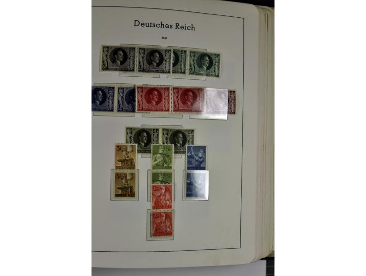 1872/1945, vorwiegend ungebrauchte und gestempelte Sammlung, beginnend mit einem guten Teil Brustschilde dabei Mi.-Nr. 1-2 un