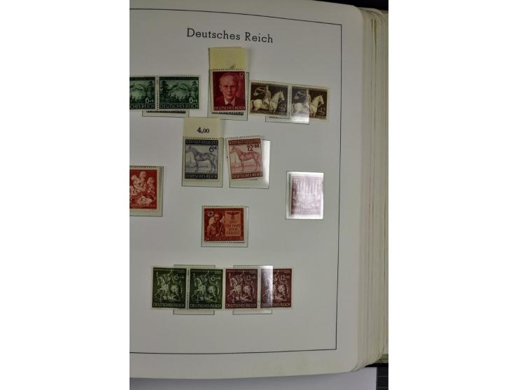 1872/1945, vorwiegend ungebrauchte und gestempelte Sammlung, beginnend mit einem guten Teil Brustschilde dabei Mi.-Nr. 1-2 un