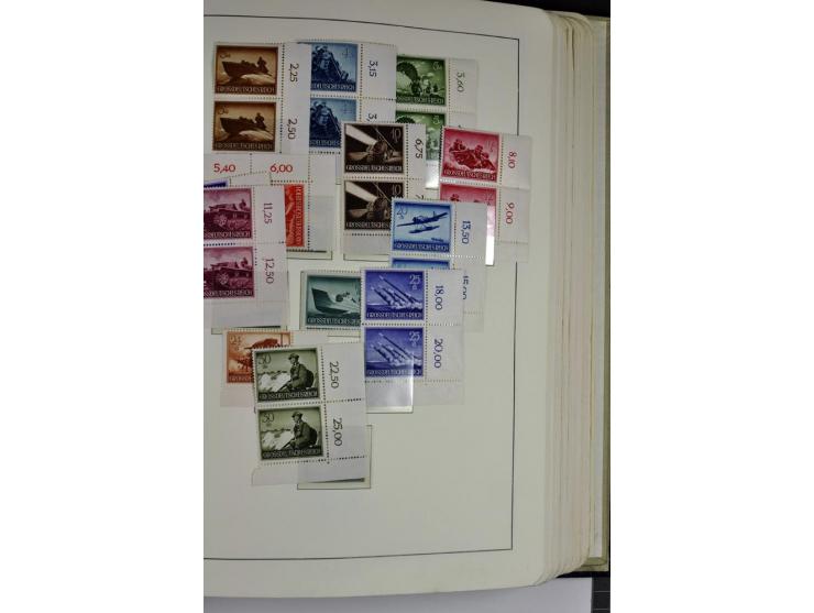 1872/1945, vorwiegend ungebrauchte und gestempelte Sammlung, beginnend mit einem guten Teil Brustschilde dabei Mi.-Nr. 1-2 un