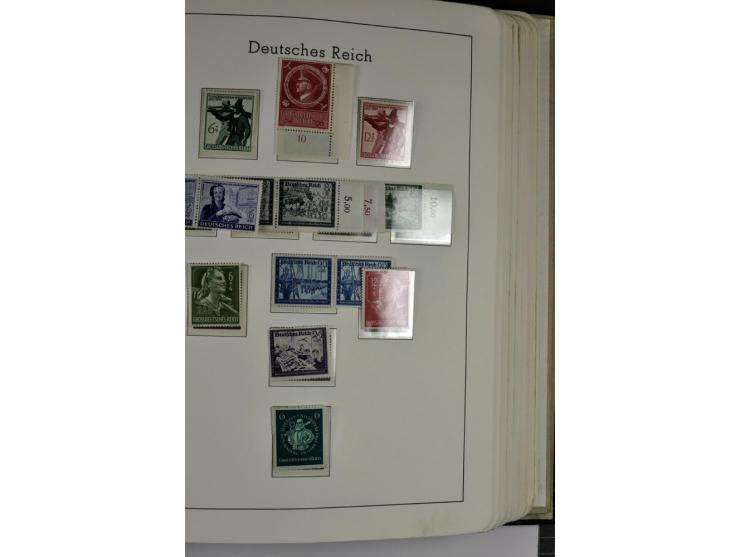 1872/1945, vorwiegend ungebrauchte und gestempelte Sammlung, beginnend mit einem guten Teil Brustschilde dabei Mi.-Nr. 1-2 un