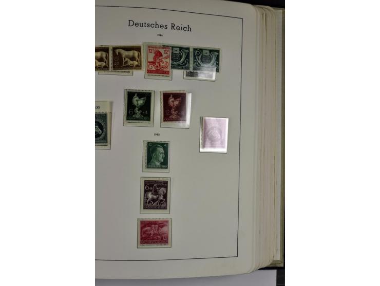 1872/1945, vorwiegend ungebrauchte und gestempelte Sammlung, beginnend mit einem guten Teil Brustschilde dabei Mi.-Nr. 1-2 un