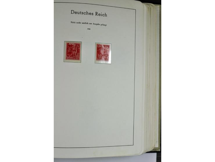 1872/1945, vorwiegend ungebrauchte und gestempelte Sammlung, beginnend mit einem guten Teil Brustschilde dabei Mi.-Nr. 1-2 un