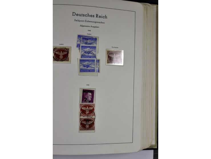 1872/1945, vorwiegend ungebrauchte und gestempelte Sammlung, beginnend mit einem guten Teil Brustschilde dabei Mi.-Nr. 1-2 un