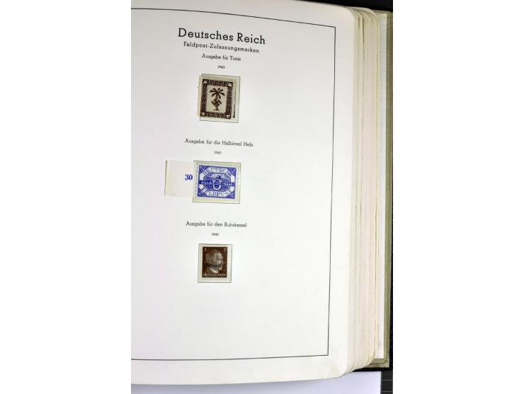 1872/1945, vorwiegend ungebrauchte und gestempelte Sammlung, beginnend mit einem guten Teil Brustschilde dabei Mi.-Nr. 1-2 un