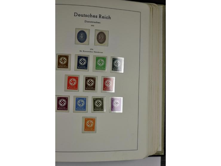 1872/1945, vorwiegend ungebrauchte und gestempelte Sammlung, beginnend mit einem guten Teil Brustschilde dabei Mi.-Nr. 1-2 un