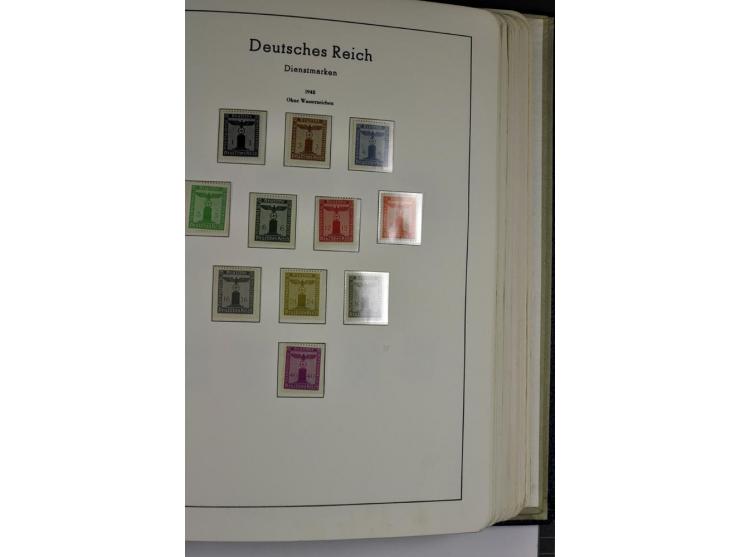 1872/1945, vorwiegend ungebrauchte und gestempelte Sammlung, beginnend mit einem guten Teil Brustschilde dabei Mi.-Nr. 1-2 un