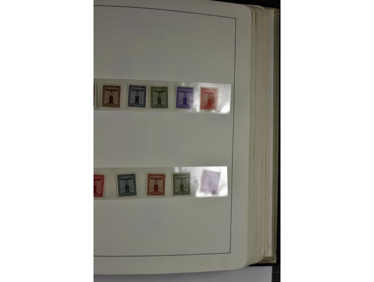 1872/1945, vorwiegend ungebrauchte und gestempelte Sammlung, beginnend mit einem guten Teil Brustschilde dabei Mi.-Nr. 1-2 un