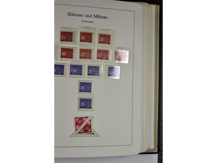 1872/1945, vorwiegend ungebrauchte und gestempelte Sammlung, beginnend mit einem guten Teil Brustschilde dabei Mi.-Nr. 1-2 un