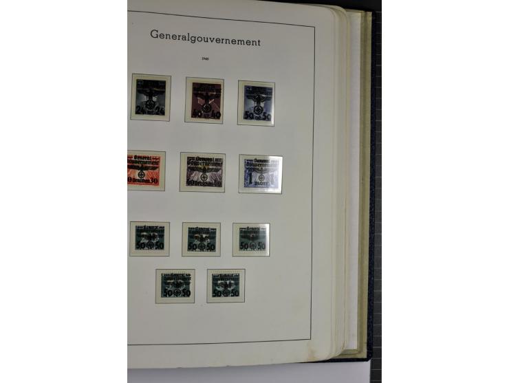 1872/1945, vorwiegend ungebrauchte und gestempelte Sammlung, beginnend mit einem guten Teil Brustschilde dabei Mi.-Nr. 1-2 un
