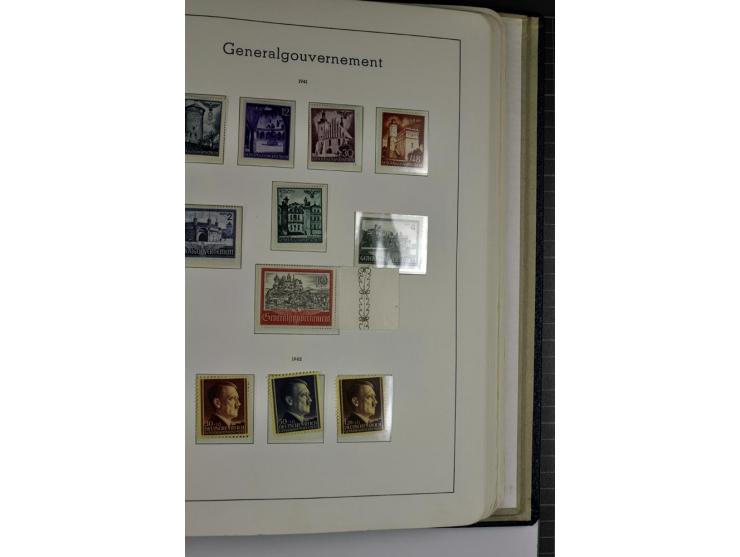 1872/1945, vorwiegend ungebrauchte und gestempelte Sammlung, beginnend mit einem guten Teil Brustschilde dabei Mi.-Nr. 1-2 un