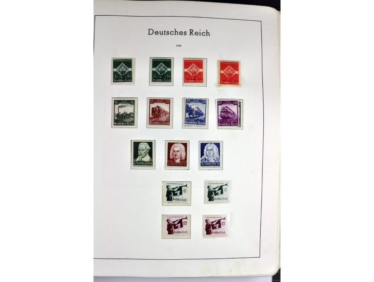 1872/1945, vorwiegend ungebrauchte und gestempelte Sammlung, beginnend mit einem guten Teil Brustschilde dabei Mi.-Nr. 1-2 un