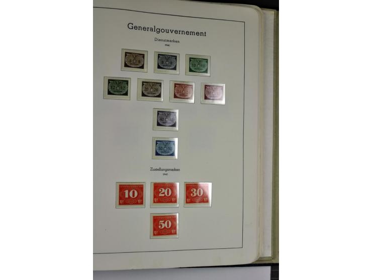 1872/1945, vorwiegend ungebrauchte und gestempelte Sammlung, beginnend mit einem guten Teil Brustschilde dabei Mi.-Nr. 1-2 un