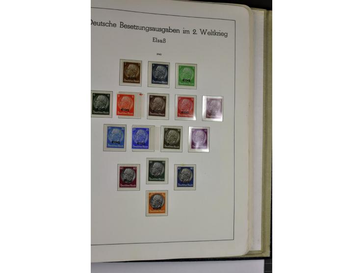 1872/1945, vorwiegend ungebrauchte und gestempelte Sammlung, beginnend mit einem guten Teil Brustschilde dabei Mi.-Nr. 1-2 un
