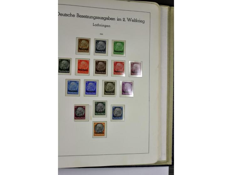 1872/1945, vorwiegend ungebrauchte und gestempelte Sammlung, beginnend mit einem guten Teil Brustschilde dabei Mi.-Nr. 1-2 un