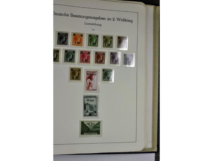 1872/1945, vorwiegend ungebrauchte und gestempelte Sammlung, beginnend mit einem guten Teil Brustschilde dabei Mi.-Nr. 1-2 un