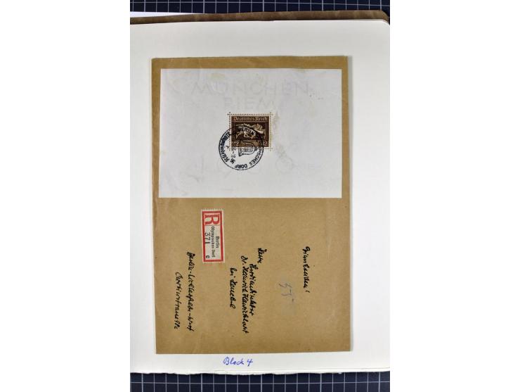 1872/1945, postfrische, ungebrauchte und gestempelte Sammlung mit u.a. Mi.-Nr. 24 sign. und Befund Hennies, 66II, 438-39, 456