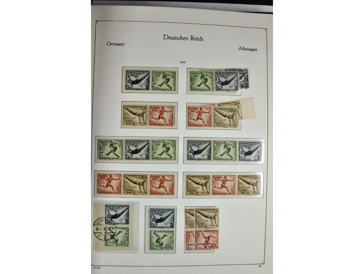 1872/1945, ungebrauchte/postfrische und gestempelte Sammlung, beginnend mit schönem Brustschildteil, dann u.a. Mi.-Nr. 66 ges