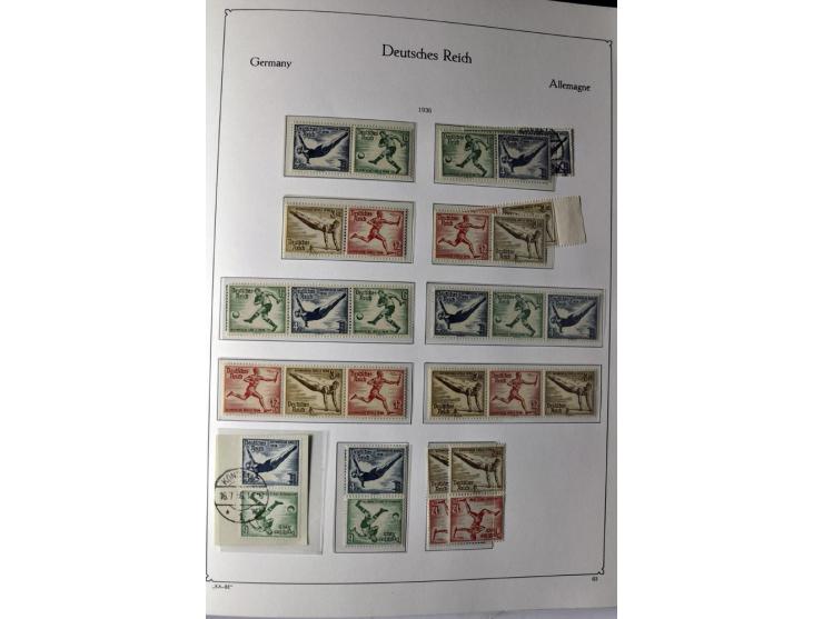 1872/1945, ungebrauchte/postfrische und gestempelte Sammlung, beginnend mit schönem Brustschildteil, dann u.a. Mi.-Nr. 66 ges