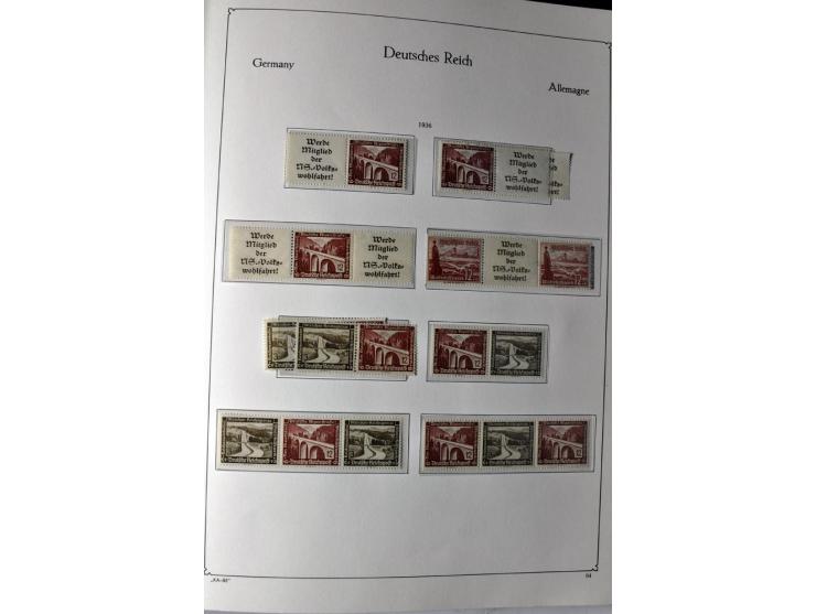 1872/1945, ungebrauchte/postfrische und gestempelte Sammlung, beginnend mit schönem Brustschildteil, dann u.a. Mi.-Nr. 66 ges