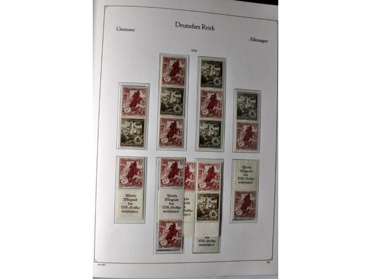 1872/1945, ungebrauchte/postfrische und gestempelte Sammlung, beginnend mit schönem Brustschildteil, dann u.a. Mi.-Nr. 66 ges