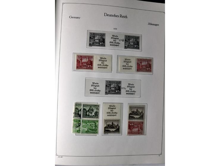 1872/1945, ungebrauchte/postfrische und gestempelte Sammlung, beginnend mit schönem Brustschildteil, dann u.a. Mi.-Nr. 66 ges