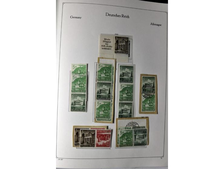 1872/1945, ungebrauchte/postfrische und gestempelte Sammlung, beginnend mit schönem Brustschildteil, dann u.a. Mi.-Nr. 66 ges