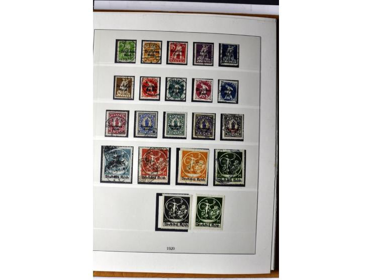 1872/1945, ungebrauchte/postfrische und gestempelte Sammlung, beginnend mit schönem Brustschildteil, dann u.a. Mi.-Nr. 66 ges