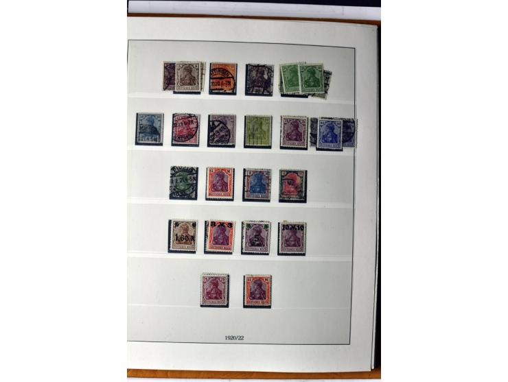 1872/1945, ungebrauchte/postfrische und gestempelte Sammlung, beginnend mit schönem Brustschildteil, dann u.a. Mi.-Nr. 66 ges