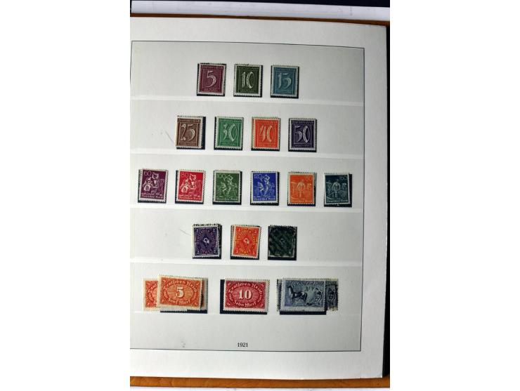 1872/1945, ungebrauchte/postfrische und gestempelte Sammlung, beginnend mit schönem Brustschildteil, dann u.a. Mi.-Nr. 66 ges