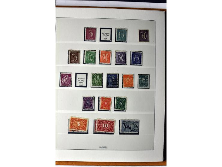 1872/1945, ungebrauchte/postfrische und gestempelte Sammlung, beginnend mit schönem Brustschildteil, dann u.a. Mi.-Nr. 66 ges