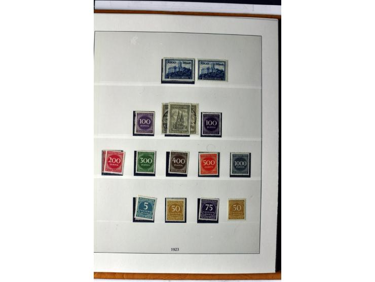 1872/1945, ungebrauchte/postfrische und gestempelte Sammlung, beginnend mit schönem Brustschildteil, dann u.a. Mi.-Nr. 66 ges