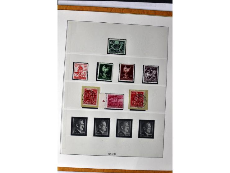 1872/1945, ungebrauchte/postfrische und gestempelte Sammlung, beginnend mit schönem Brustschildteil, dann u.a. Mi.-Nr. 66 ges