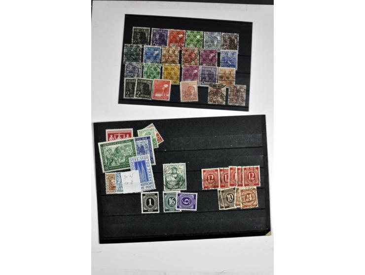 1872/1945, ungebrauchte/postfrische und gestempelte Sammlung, beginnend mit schönem Brustschildteil, dann u.a. Mi.-Nr. 66 ges