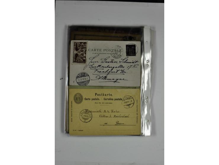 1872/1945, ungebrauchte/postfrische und gestempelte Sammlung, beginnend mit schönem Brustschildteil, dann u.a. Mi.-Nr. 66 ges