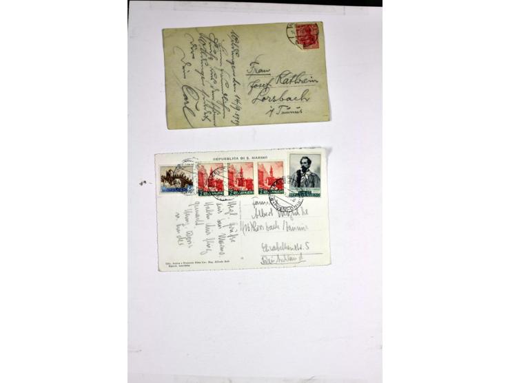 1872/1945, ungebrauchte/postfrische und gestempelte Sammlung, beginnend mit schönem Brustschildteil, dann u.a. Mi.-Nr. 66 ges