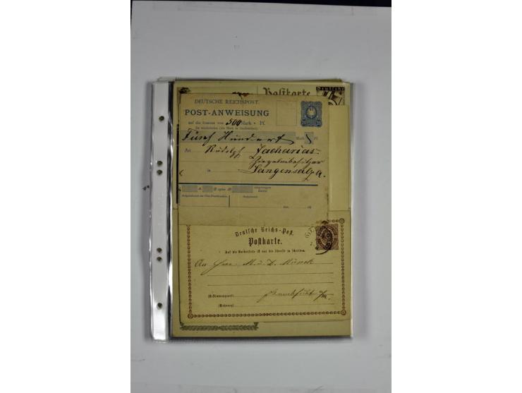 1872/1945, ungebrauchte/postfrische und gestempelte Sammlung, beginnend mit schönem Brustschildteil, dann u.a. Mi.-Nr. 66 ges
