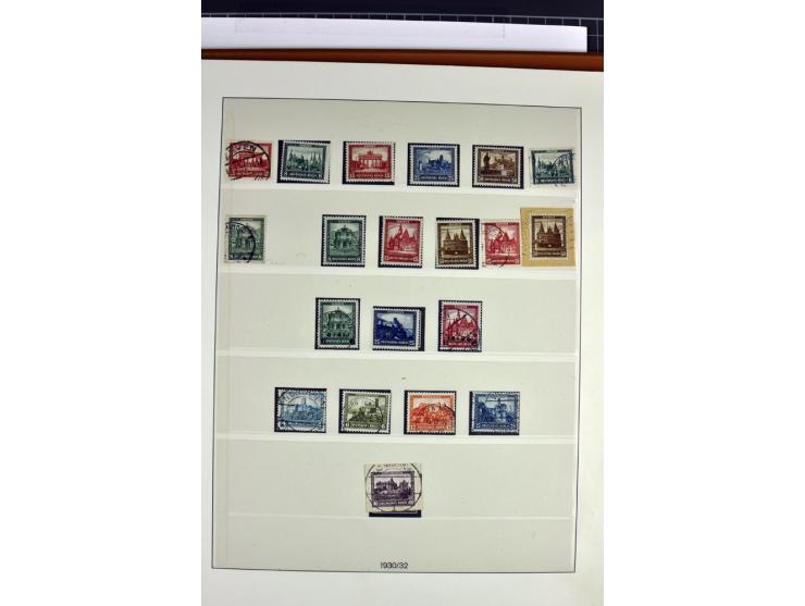1872/1945, postfrische, ungebrauchte und gestempelte Sammlung mit allen Zeppelinen und Blocks, dazu etwas Besetzung II und Do