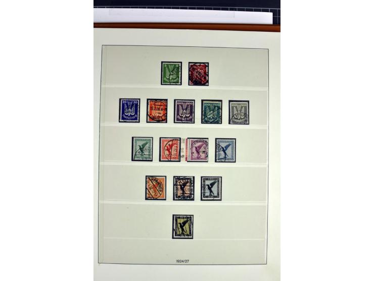 1872/1945, postfrische, ungebrauchte und gestempelte Sammlung mit allen Zeppelinen und Blocks, dazu etwas Besetzung II und Do