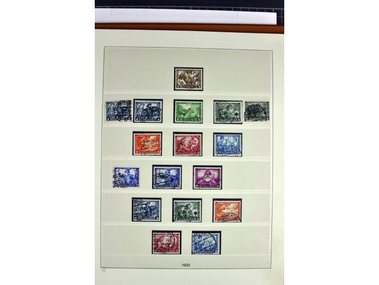 1872/1945, postfrische, ungebrauchte und gestempelte Sammlung mit allen Zeppelinen und Blocks, dazu etwas Besetzung II und Do
