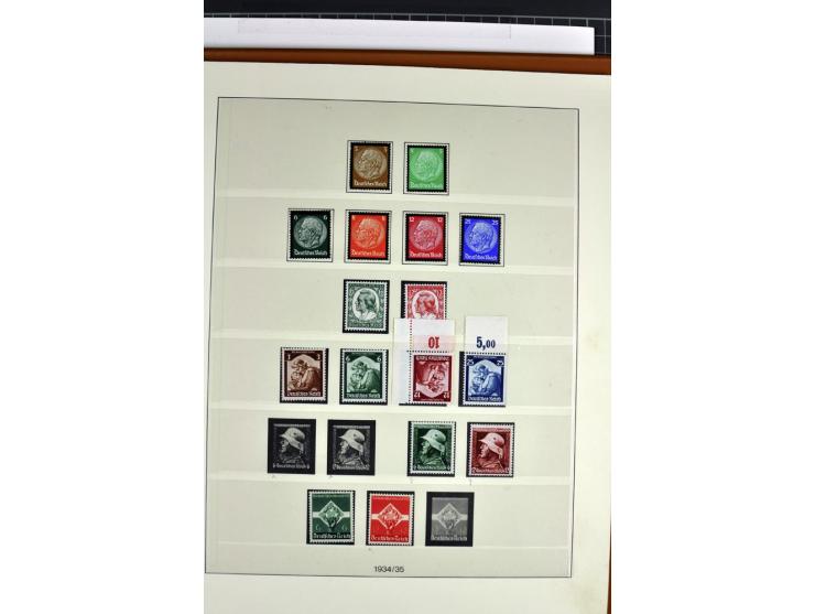 1872/1945, postfrische, ungebrauchte und gestempelte Sammlung mit allen Zeppelinen und Blocks, dazu etwas Besetzung II und Do