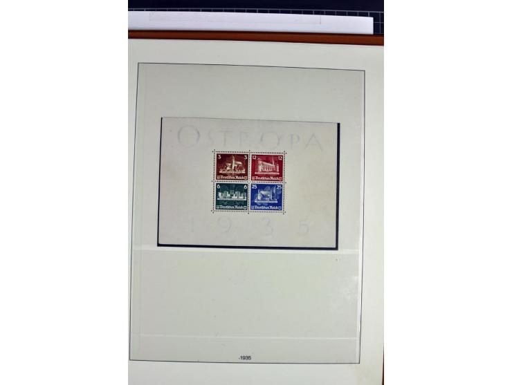 1872/1945, postfrische, ungebrauchte und gestempelte Sammlung mit allen Zeppelinen und Blocks, dazu etwas Besetzung II und Do