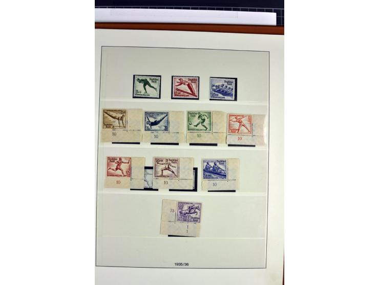 1872/1945, postfrische, ungebrauchte und gestempelte Sammlung mit allen Zeppelinen und Blocks, dazu etwas Besetzung II und Do