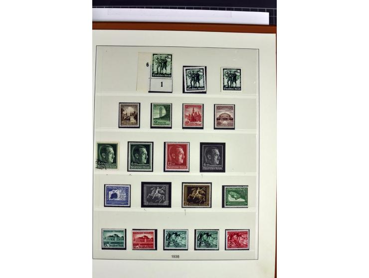 1872/1945, postfrische, ungebrauchte und gestempelte Sammlung mit allen Zeppelinen und Blocks, dazu etwas Besetzung II und Do