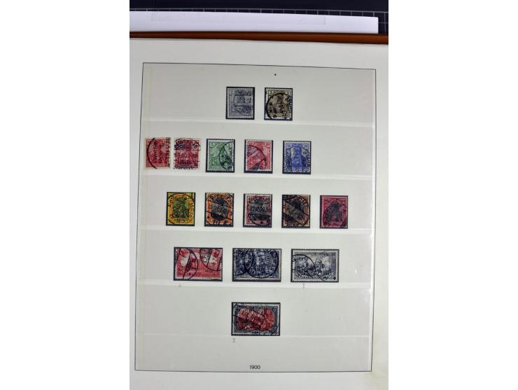 1872/1945, postfrische, ungebrauchte und gestempelte Sammlung mit allen Zeppelinen und Blocks, dazu etwas Besetzung II und Do